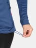 Kilpi Fleecejacke "Skathi" in Blau/ Weiß