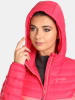 Kilpi Daunenjacke "Pyramiden" in Pink