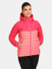 Kilpi Daunenjacke "Pyramiden" in Pink