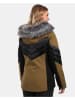 Kilpi Ski-/snowboardjas "Lin" lichtbruin/zwart
