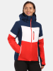 Kilpi Ski-/snowboardjas "Valera" rood/wit/donkerblauw