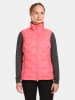 Kilpi Doorgestikte bodywarmer "Nai" lichtroze