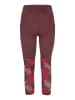 Kilpi Leggings in Bordeaux
