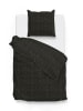 Zo!Home Komplet pościeli "Lino" w kolorze czarnym