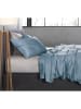 Zo!Home Komplet pościeli "Satinado" w kolorze niebieskim z mako-satyny