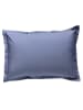 Soft by Perle de Coton Perkal-Kissenbezug in Blau