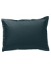 Soft by Perle de Coton Perkal-Kissenbezug in Petrol