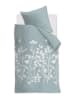 Beddinghouse Komplet pościeli renforcé "Plant" w kolorze błękitnym