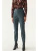 TATUUM Kunstleren broek blauwgrijs