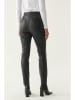 TATUUM Kunstlederhose in Schwarz