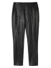 TATUUM Kunstlederhose in Schwarz