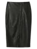 TATUUM Kunstlederrock in Schwarz