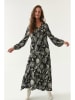 TATUUM Kleid in Schwarz/ Weiß