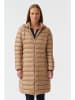 TATUUM Płaszcz puchowy w kolorze beżowym