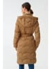 TATUUM Płaszcz puchowy w kolorze jasnobrązowym