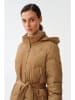 TATUUM Donsmantel lichtbruin