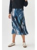 TATUUM Rok zwart/wit/blauw