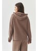 TATUUM Hoodie "Phlo" in Hellbraun