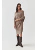 TATUUM Gebreide jurk bruin