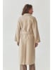 TATUUM Wollen mantel zandkleurig