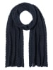 Timezone Schal in Dunkelblau