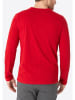 Timezone Longsleeve ''Henley'' in Rot