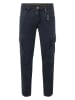 Timezone Cargospijkerbroek "BenTZ" - regular fit - donkerblauw