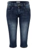 Timezone Jeans-Caprihose "Dashni" in Dunkelblau