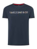 Timezone Shirt donkerblauw