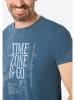 Timezone Shirt blauw