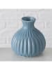 Boltze 3er-Set: Vasen "Esko" in Hellblau - (H)12 x Ø 6 cm