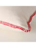 Boltze Kissen "Colove" in Creme/ Rot - (L)70 x (B)35 cm