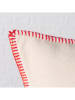 Boltze Kissen "Colove" in Creme/ Rot - (L)70 x (B)35 cm