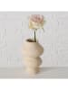 Boltze Vase ''Barbera'' in Creme - (H)17 cm