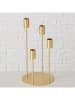 Boltze Kerzenleuchter "Junto" in Gold - (H)29 cm