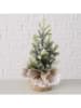 Boltze Dekobaum "Tanne" in Grün - (H)22 x Ø 12 cm