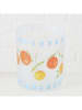 Boltze 4er- Set: Windlichter "Fruits" in Orange/ Gelb/ Hellblau