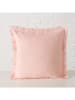 Boltze Poduszka "Lenea" w kolorze jasnoróżowym - 45 x 45 cm
