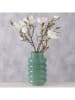 Boltze Wazon "Ribbo" w kolorze zielonym - wys. 25 x Ø 15 cm