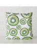 Boltze Kissen "Kiwia" in Grün - (L)45 x (B)45 cm