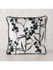 Boltze Kissen "Berries" in Weiß/ Schwarz - (L)45 x (B)45 cm