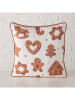 Boltze Kissen "Ginger" in Weiß/ Hellbraun - (L)45 x (B)45 cm