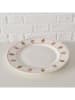 Boltze Dessertteller "Noelle" in Weiß/ Rot - Ø 21,5 cm