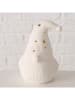 Boltze LED-Dekofigur "Tino" in Creme - (H)14 cm