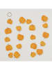 Boltze Capiz-Girlande "Pumpkin" in Orange - (L)180 cm