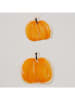 Boltze Capiz-Girlande "Pumpkin" in Orange - (L)180 cm