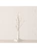 Boltze Drzewko dekoracyjne LED "Jura" w kolorze białym - wys. 53 cm