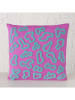 Boltze Poduszka "Swirla" w kolorze fioletowo-turkusowym - 45 x 45 cm