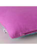 Boltze Kissen "Swirla" in Lila/ Türkis - (L)45 x (B)45 cm