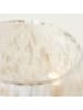Boltze Windlicht ''Skylar'' in Weiß/ Beige - (H)9 x Ø 10 cm
